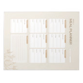 忙しユダヤ母ウィークリーミールプランナー2024 ノートパッド (正面)