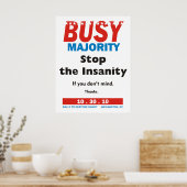 忙し多数派のポスター ポスター (キッチン)