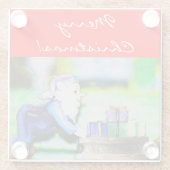 忙し小妖精や小人バイシャーリーテイラー ガラスコースター (裏面)