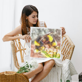 忙し忙し忙し蜂蜜水絵画色 キャンバスプリント