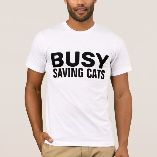 忙し救TシャツのTシャツ Tシャツ (正面)