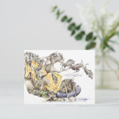 忙し日 ポストカード (スタンド正面)