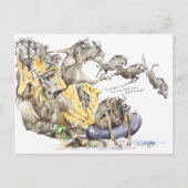 忙し日 ポストカード (正面)