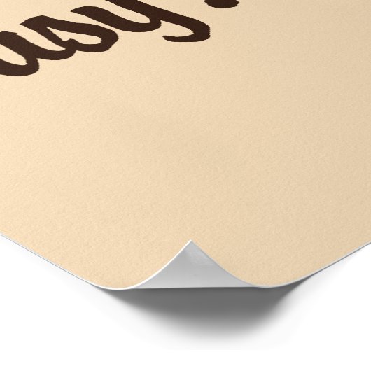 忙し母 ポスター (角)