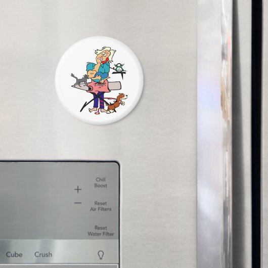 忙し母 マグネット (インサイチュ (冷蔵庫))