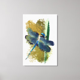 忙し虫の絵画虫 キャンバスプリント