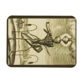 忙し骨 マグネット (横)