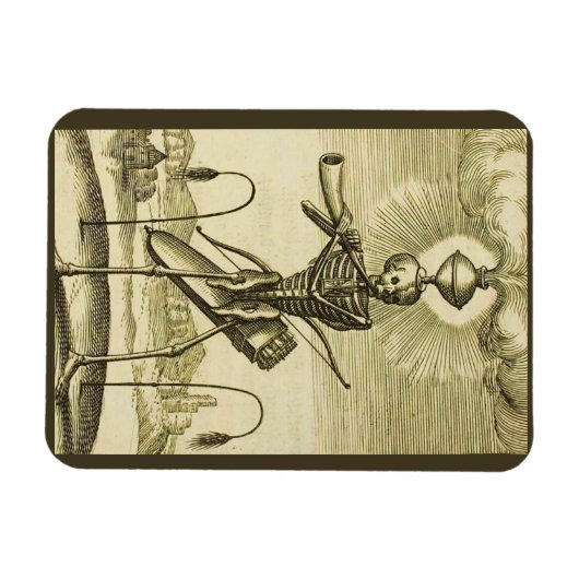 忙し骨 マグネット (横)