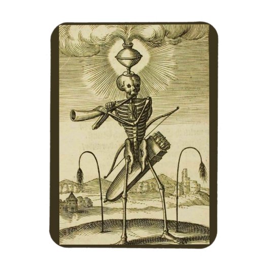 忙し骨 マグネット (縦)