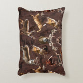 忙し鹿 アクセントクッション (正面(垂直))