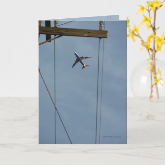 忙し カード (黄色い花)