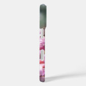 忙し（昆虫）マルハナバチとピンクの花iPhoneケース Case-Mate iPhoneケース (裏面 / 右)