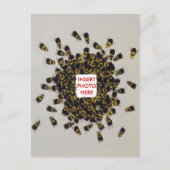 忙しBEE PHOTO INSERTはがき ポストカード (正面)