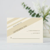 応ストライプ答カード 出欠カード (スタンド正面)