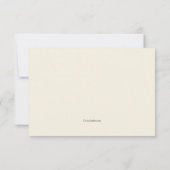 応ストライプ答カード 出欠カード (裏面)