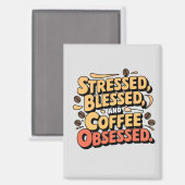 応力とコー賛美ヒーに取り付けられた磁石 マグネット (正面/裏面)