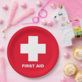 応急処置および緊急救済パーティー/イベント紙Pl ペーパープレート (パーティー)