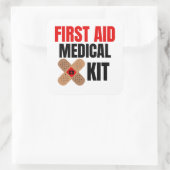 応急処置と緊急事態 スクエアシール (バッグ)