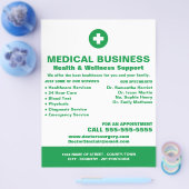 応急処置の記号、一般開業医、ナース チラシ (シングル)