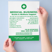 応急処置の記号、一般開業医、ナース チラシ (手)