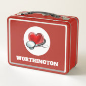 応急処置キット – 「戻る」を参照 メタルランチボックス (裏面)