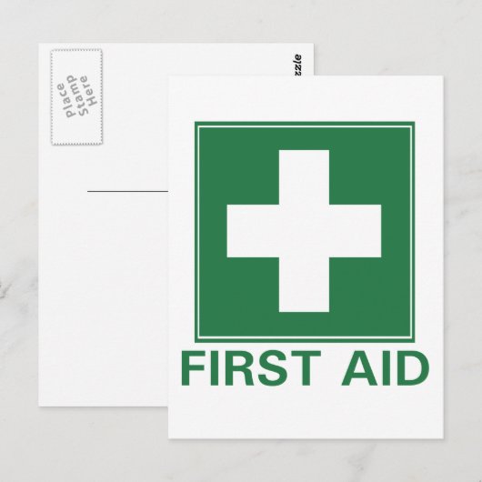 応急処置 ポストカード (正面/裏面)