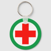 応急処置 – Medic – 救急車、キーチェ救済ーン キーホルダー (正面)