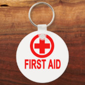 応急処置Women's T-Shirts.png キーホルダー (正面)
