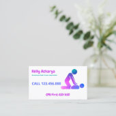 応急手当CPRインストラクター 名刺 (スタンド正面)