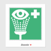 応急用洗眼用シール シール (シート)