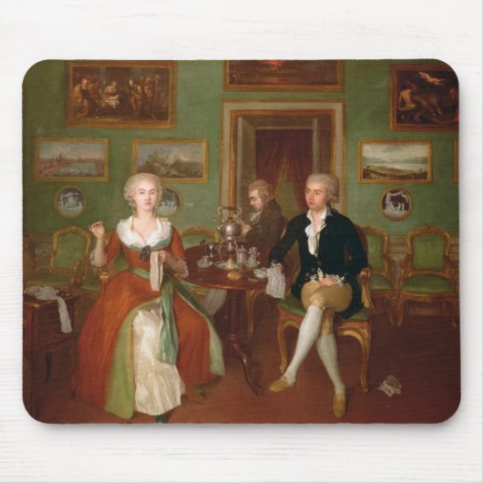 応接室の眺め、1780年 マウスパッド (正面)