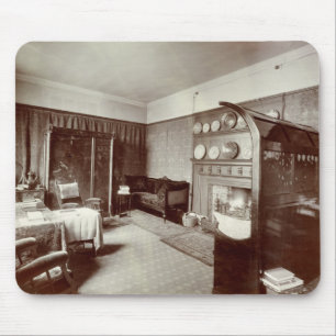 応接室、Kelmscottの家、ロンドン1896年(写真 マウスパッド