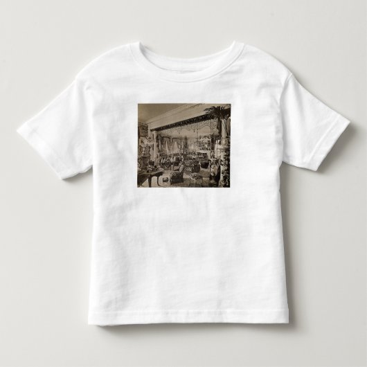 応接室、Wickhamホール、ケント1897年 トドラーTシャツ (正面)