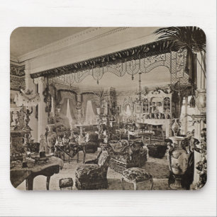 応接室、Wickhamホール、ケント1897年 マウスパッド