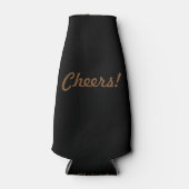 応援おもしろいカッコいいビールボトルクールカバー ボトルクーラー (正面)