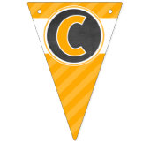 応援およびビール誕生日の旗|のバントの長旗 バンティングフラッグ (第1の旗)