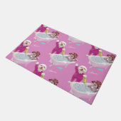 応援からくつろぎ ドアマット (アングル)