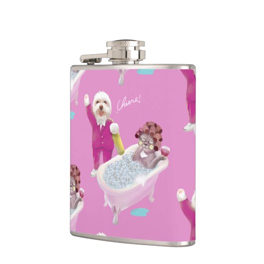 応援からくつろぎ フラスク (左)