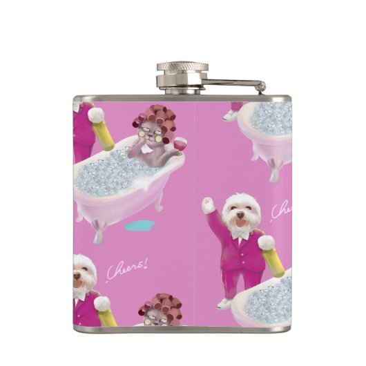 応援からくつろぎ フラスク (裏面)