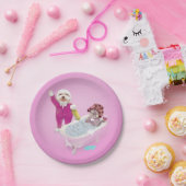 応援からくつろぎ ペーパープレート (パーティー)