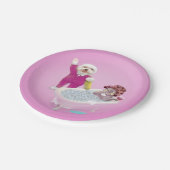 応援からくつろぎ ペーパープレート (アングル)