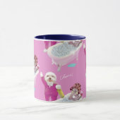 応援からくつろぎ マグカップ (中央)