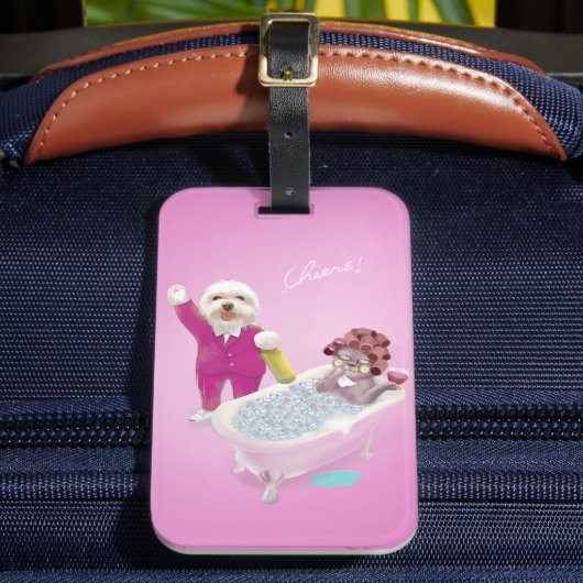 応援からくつろぎ ラゲッジタグ (正面インサイチュ2)