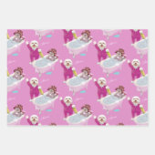 応援からくつろぎ ラッピングペーパーシート (正面2)