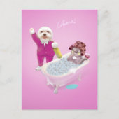 応援からくつろぎ 案内ポストカード (正面)