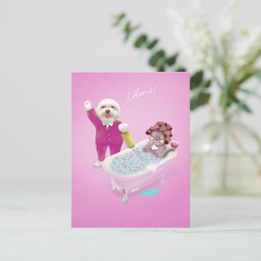 応援からくつろぎ 案内ポストカード (スタンド正面)