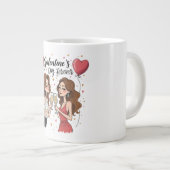 応援からガレンティンの日 ジャンボコーヒーマグカップ (正面右)