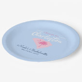 応援からチャールストンサウスカロライナバチェロレッテ ペーパープレート (アングル)