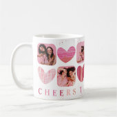 応援からフレンドシップハート&フォトガレンティン コーヒーマグカップ (左)