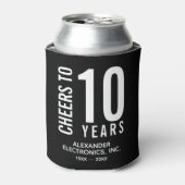 応援から事業記念日へのクーラーボックス 缶クーラー (缶正面)